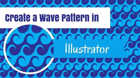 This is my simplified and easy version of how to draw ocean waves. Create Wave Patterns in Illustrator- Making Seamless ...