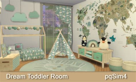 Dream Toddler Room The Sims 4 Custom Content