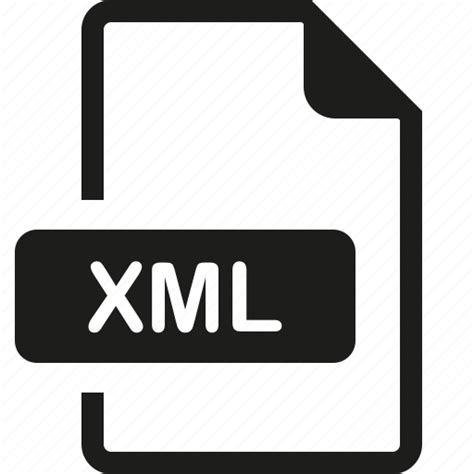 File Format Xml Icon Download On Iconfinder