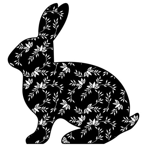 Free SVG Files | SVG, PNG, DXF, EPS | Easter Bunny Happy Easter