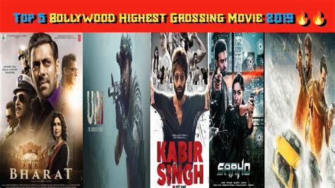 Top 5 Bollywood Highest Grossing Movies 2019 Everyday Cinema Youtube