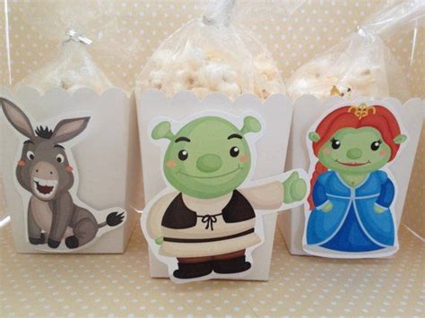 Java game (вечеринка у шрека)платформа: Shrek Party Popcorn or Favor Boxes - Set of 10 | Popcorn ...