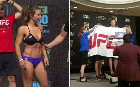 Miesha Tate Had To Get Naked Very Quickly To Make Weight For Ufc