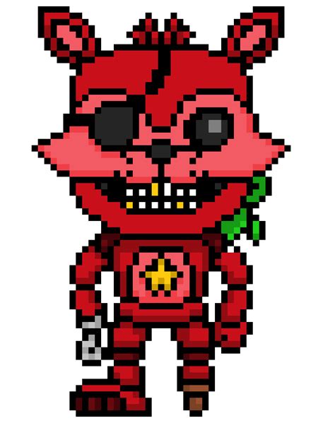 Rockstar Foxy Pixel Art Maker