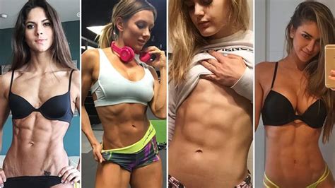 Six Pack Abs And Crazy Hot Workout Female Motivation 2024 Youtube