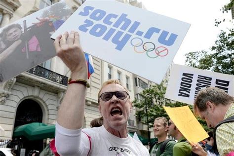 Outrage Over An Antigay Law Does Not Spread To Olympic Officials The New York Times