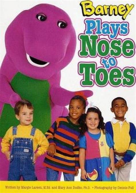 Pre Owned Barney Plays Nose To Toes Board Book 1570640777
