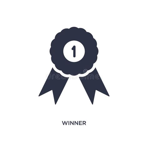 Winner Icon On White Background Simple Element Illustration From