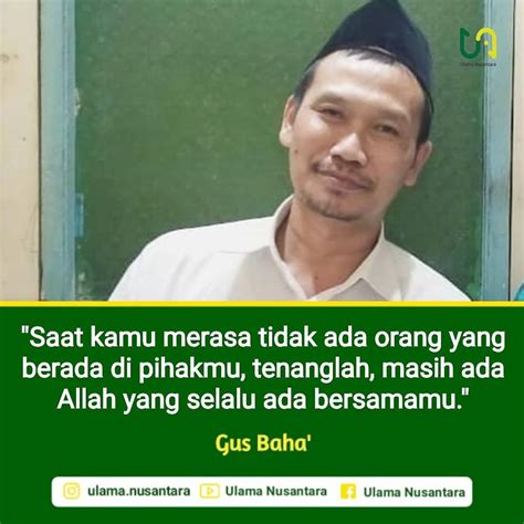 Anakmu akan mencintai dan membenci sesuatu sesuai dengan apa yang kau ajarkan padanya. Gambar Kata Kata Bijak Gus Baha - Kata Bijak Mania