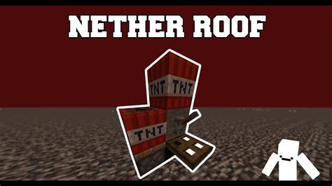 Easiest Way To The Nether Roof In Minecraft 117 And Back Youtube