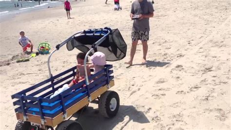 Diy electric garden cart plan, lead you through the home but cant handle right. Electric beach cart RC 36 Volt - YouTube