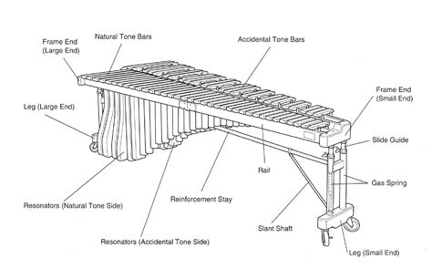 Anatomy Of A Marimba Yamaha Music Blog