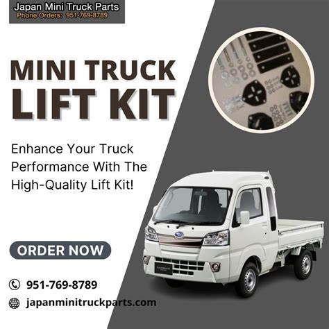 Japan Mini Truck Parts — Adding A Lift Kit To Your Mini Truck Improves