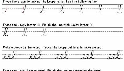 Cursive handwriting practice sheets | GENERAL - Homeschool | Pinterest