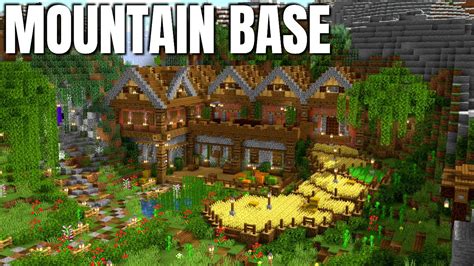 Minecraft Mountain Base For Minecraft 116 World Download Easy