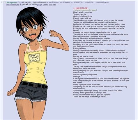 What Are Tomboys For Again Tomboy Know Your Meme