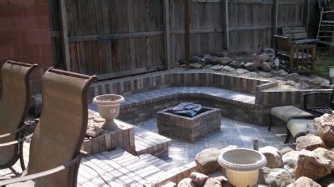 Gas fire pit under $500. Backyard fire pit for under $500 using upcycled materials ...