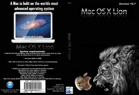 Mac Os X Lion Coverart By Solorebel22 On Deviantart