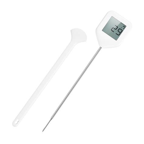 Mewmewcat Instant Read Food Thermometer 4 Directions Auto Rotating Lcd