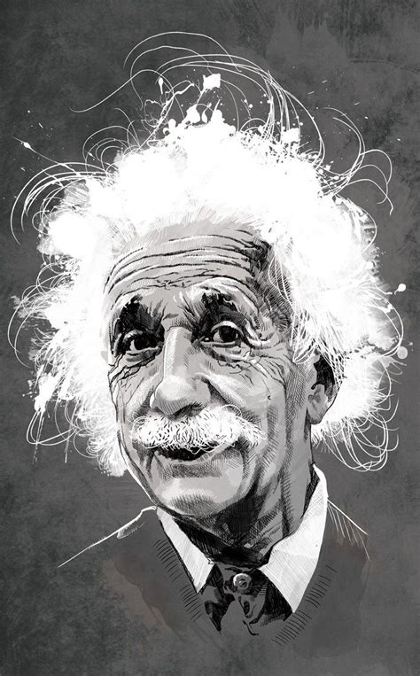 Albert Einstein Poster Matthew Childers Tatuagens Científicas