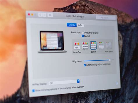 How To Change Display Settings On Your Mac Imore
