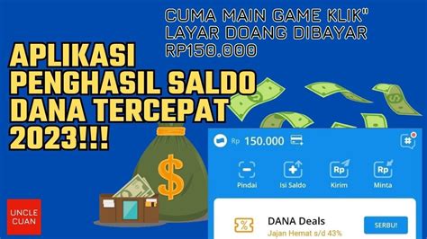 Pasti Dibayar Cuma Tap Tap Layar Dibayar Sampe Puluhan Ribu Aplikasi Penghasil Saldo Dana