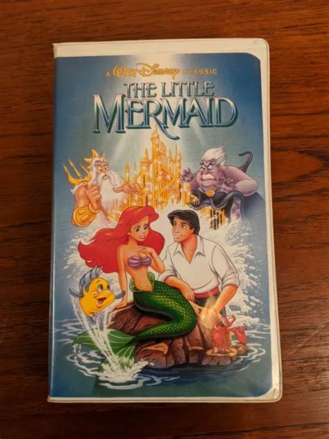 Banned Cover Art Disney The Little Mermaid Vhs Black Diamond Classic