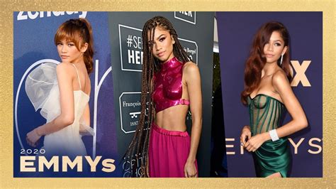 Zendayas Most Inspiring Red Carpet Moments With Et Emmys 2020