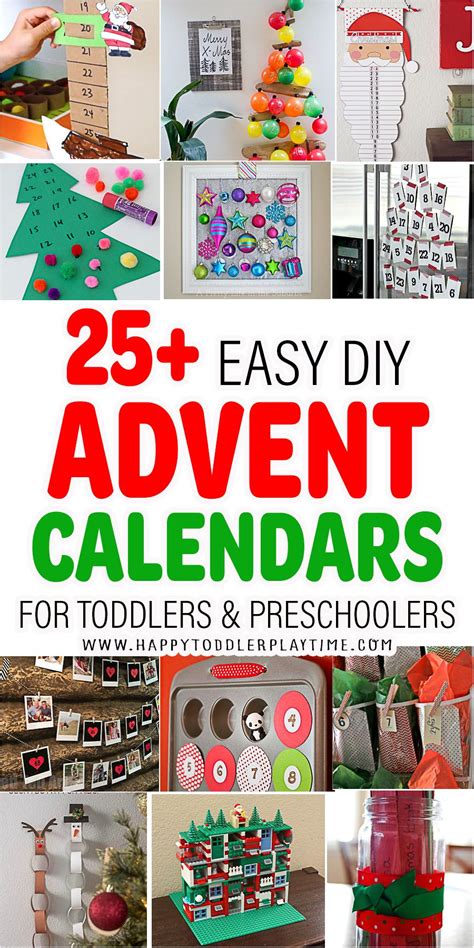 25 Easy Diy Advent Calendars For Kids Artofit