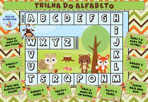 Jogo Trilha Do Alfabeto