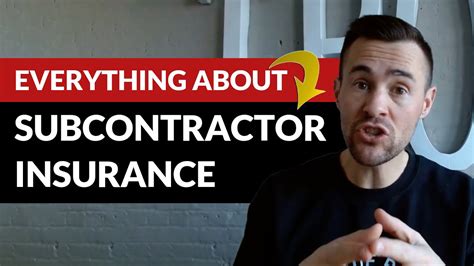 Subcontractors Insurance Everything You Need To Know Youtube