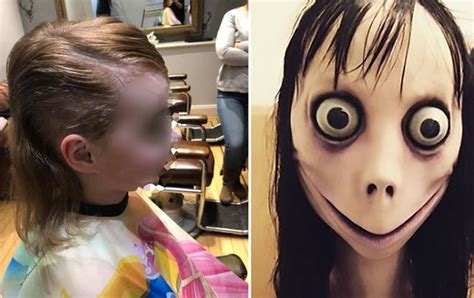 Terrified 5 Year Old Girl Shaves Her Hair Off Because Of Sick Momo