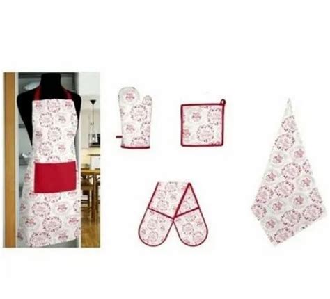 Cotton Ch 002 Kitchen Apron Set Packaging Type Packet At Rs 80set In Karur