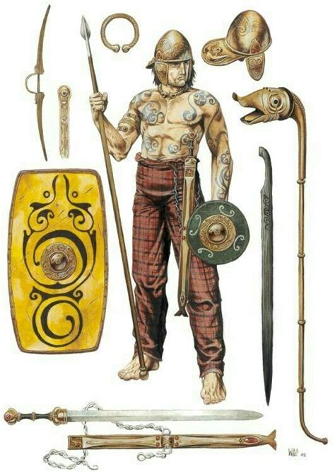 Pin By 国宏 On Celts And Picts Warriors Illustration Celtic Warriors