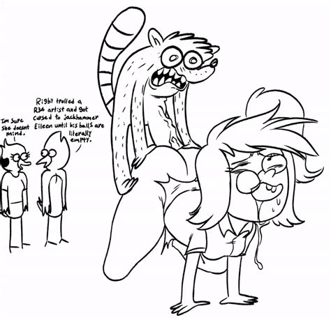 Rule 34 All Fours Animated Ass Bottomless Buckteeth Crooked Glasses Drooling Eileen Roberts