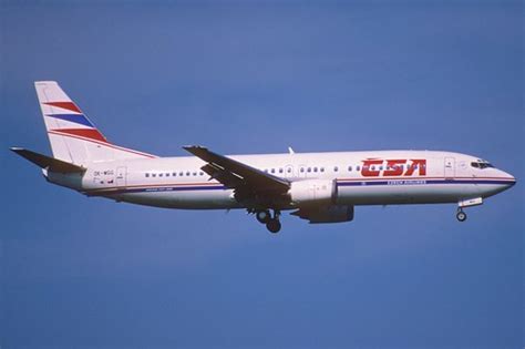 147al Csa Czech Airlines Boeing 737 400 Ok Wggzrh18 Flickr