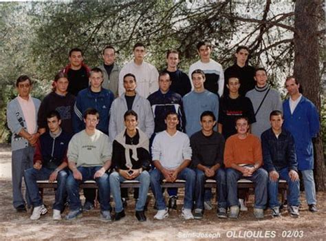 Photo De Classe TMVA 2002 2003 De 2002 Lp Externat Saint Joseph