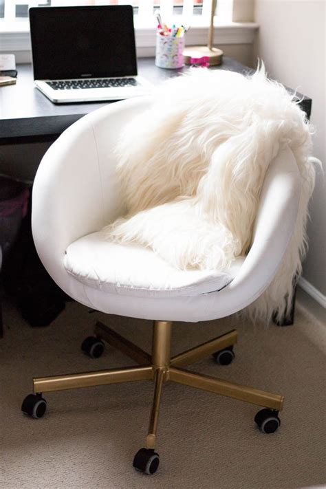 Gold Office Chair | DIY IKEA Hack | Home | Alice Tenise | Office chair