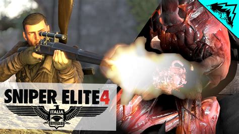 TESTICLE SHOT Sniper Elite 4 Gameplay LIVE YouTube