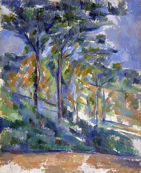Paul Cézanne Landscape The Forest Clearing Date Uncertain 1900 1904