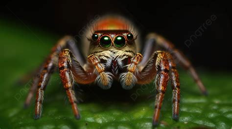 المقربة من العنكبوت بعيون خضراء كبيرة صور عناكب صورة الخلفية للتحميل مجانا