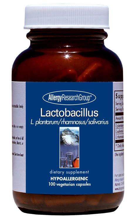 Lactobacillus 100 Vegetarian Capsules Holistic And Functional Medicine