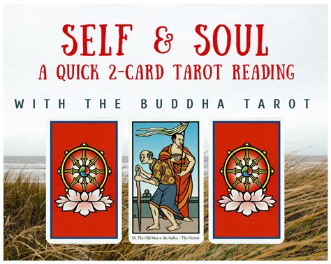 Self And Soul Quick 2 Card Tarot Reading With The Buddha Tarot Etsy