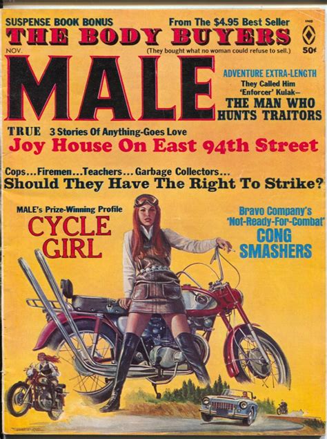 Male Atlas Pussycat Bill Ward Emmett Kaye Cycle Girl Cover Cheesecake Fn Revista