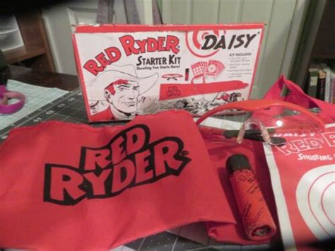 Daisy Red Ryder Carbine BB Gun Starter Kit 350 BB Tube Glasses Sleeve