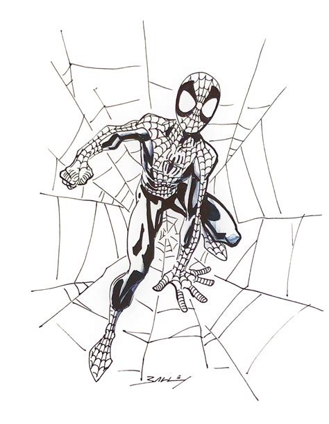 Sold Ultimate Spider Man By Mark Bagley In Killian Cs Sold Comic Art Gallery Room