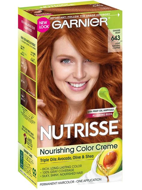 Red Hair Color Nutrisse Color Creme Nourishing Permanent Hair Color Garnier