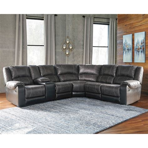 Signature Design By Ashley Nantahala 6 Pc Sectional With Laf And Raf