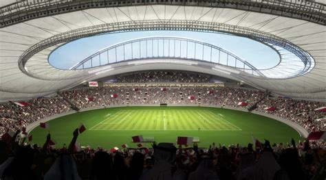 Coupe Du Monde 2022 Le Qatar Dévoile Le Look Du Futur Khalifa