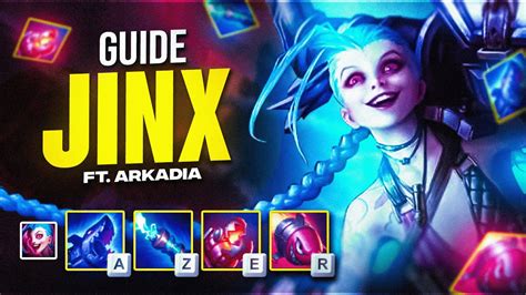 Guide Jinx Build Runes Combos Ft Arkadia Grandmaster Youtube